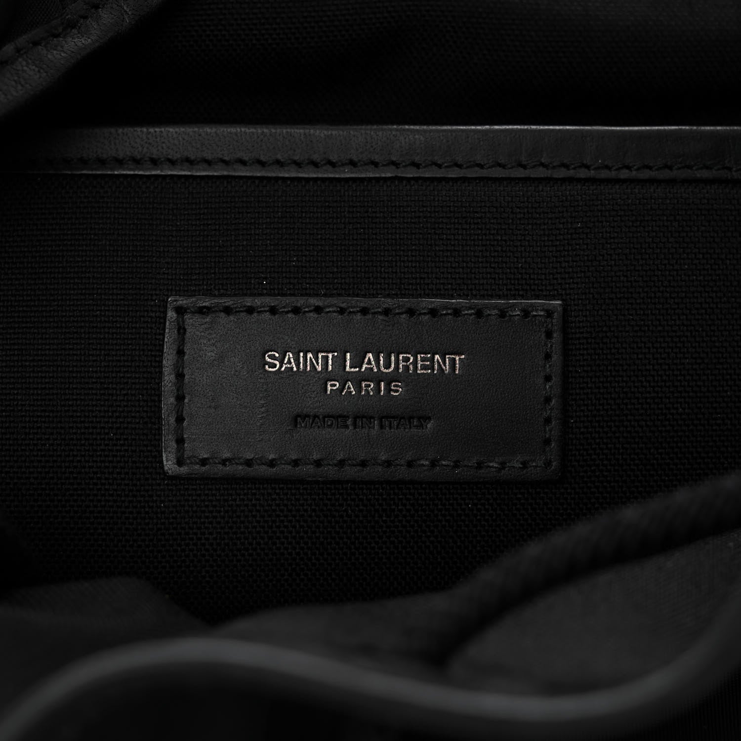 Saint Laurent Canvas Moon Backpack Black 6 of 11