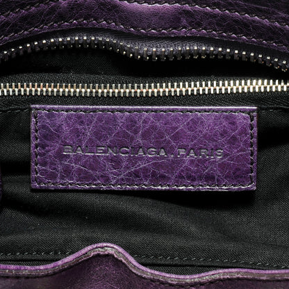 Balenciaga Agneau Giant 21 Silver Hardware City Raisin Purple 5 of 7