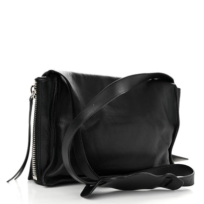 Balenciaga Calfskin Papier Sight Shoulder Bag Black 3 of 11