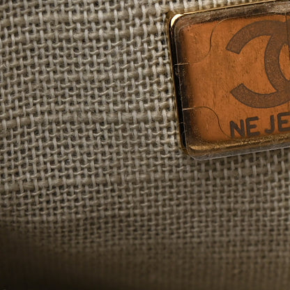 Chanel Mixed Fibers Small Deauville Tote Black 9 of 12