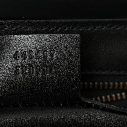 Gucci X BALENCIAGA Canvas Flora Logo Print Diagonal Matelasse Small GG Marmont Shoulder Bag White 7 of 10