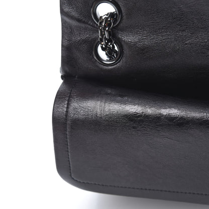 Chanel Aged Calfskin Quilted 2.55 Reissue 226 Flap So Black 12 of 16