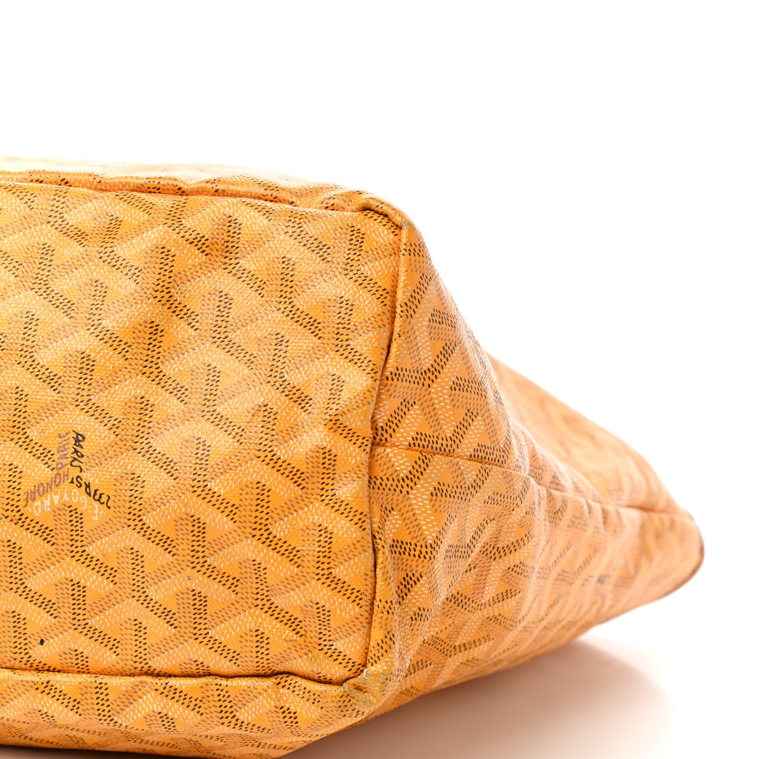 Goyard Goyardine Saint Louis PM Yellow 9 of 10