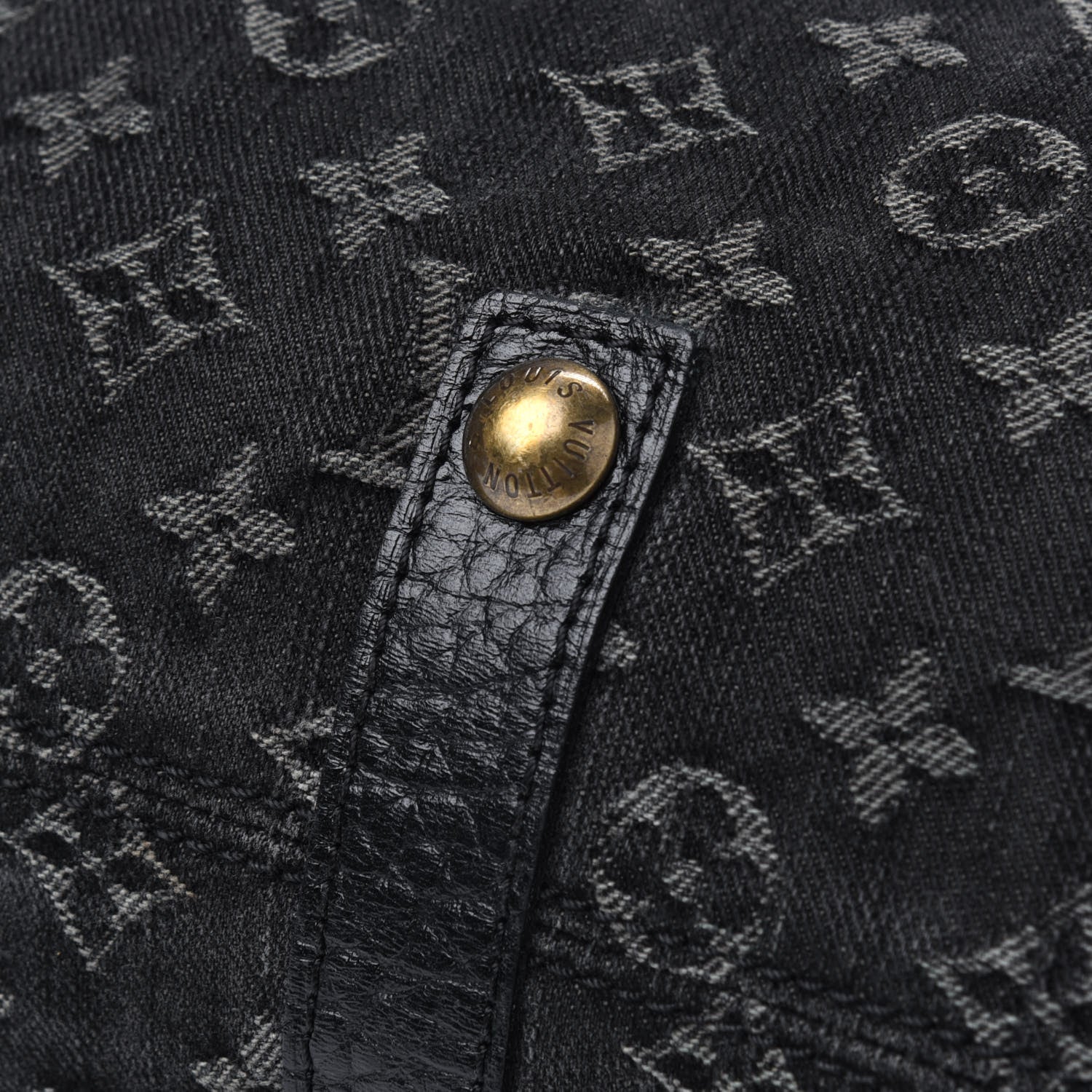 Louis Vuitton Denim Neo Cabby GM Black 16 of 31