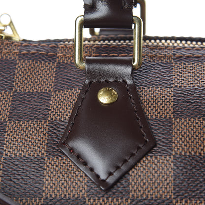 Louis Vuitton Damier Ebene Speedy Bandouliere 25 10 of 12
