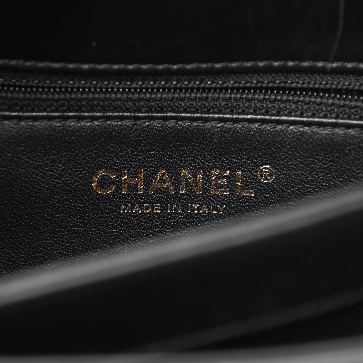 Lambskin Quilted Medium Trendy CC Flap Black