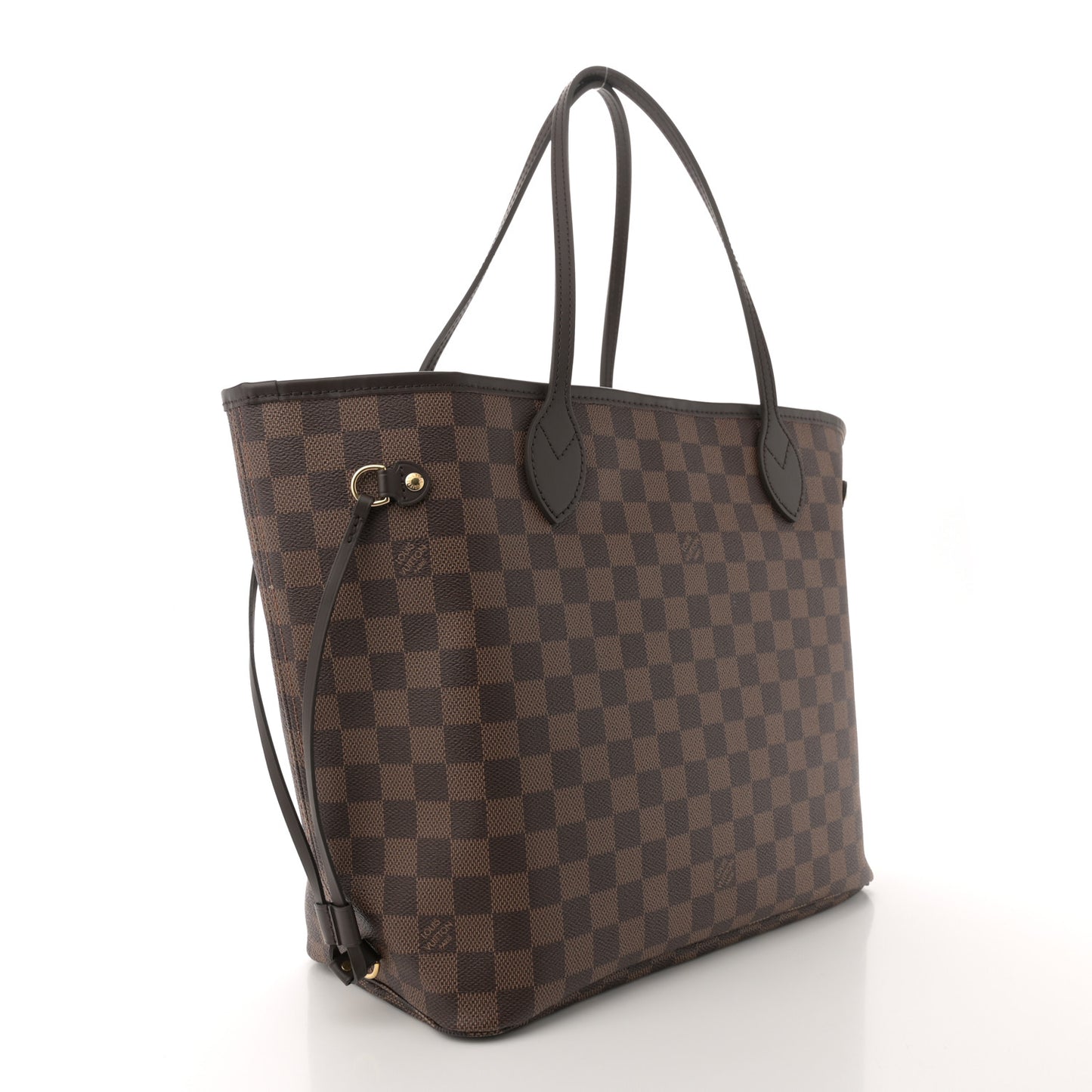 Damier Ebene Neo Neverfull MM Rose Ballerine