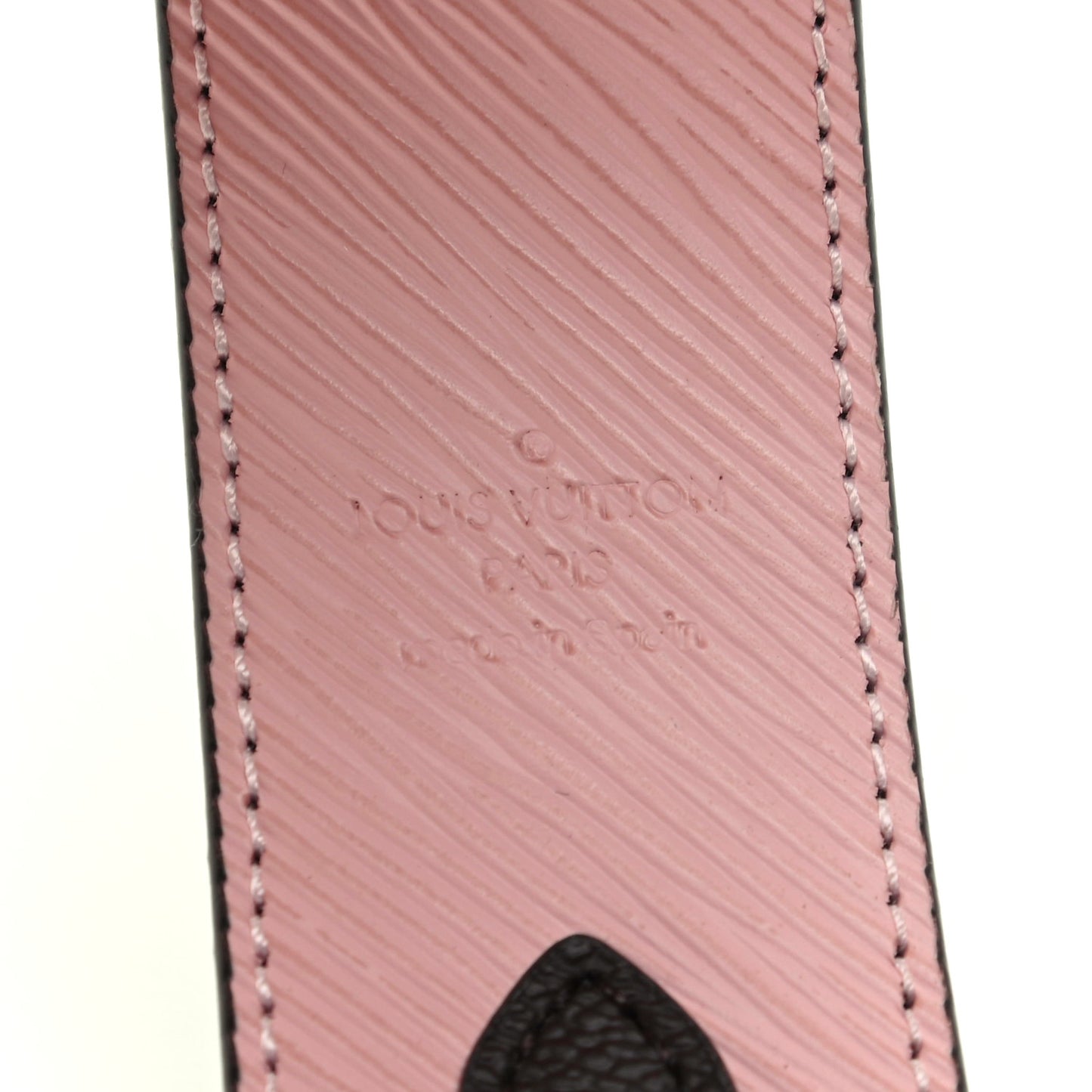 Epi Monogram Bandouliere Shoulder Strap Rose Ballerine