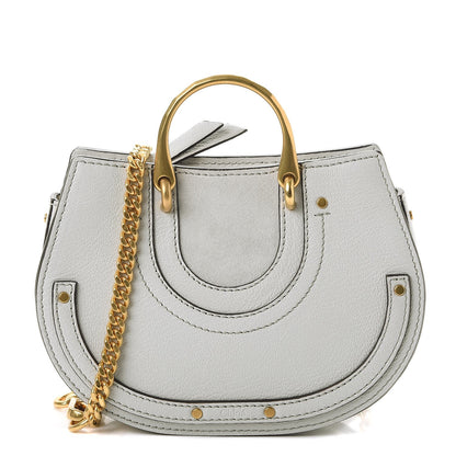 Chloe Calfskin Suede Mini Pixie Signature Belt Bag Airy Grey 1 of 10