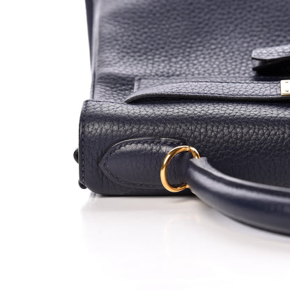 Hermes Taurillon Clemence Kelly Retourne 28 Bleu Nuit 11 of 37