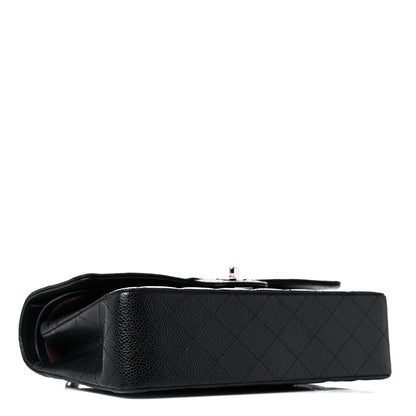 Chanel Caviar Quilted Medium Double Flap Black 3 of 10