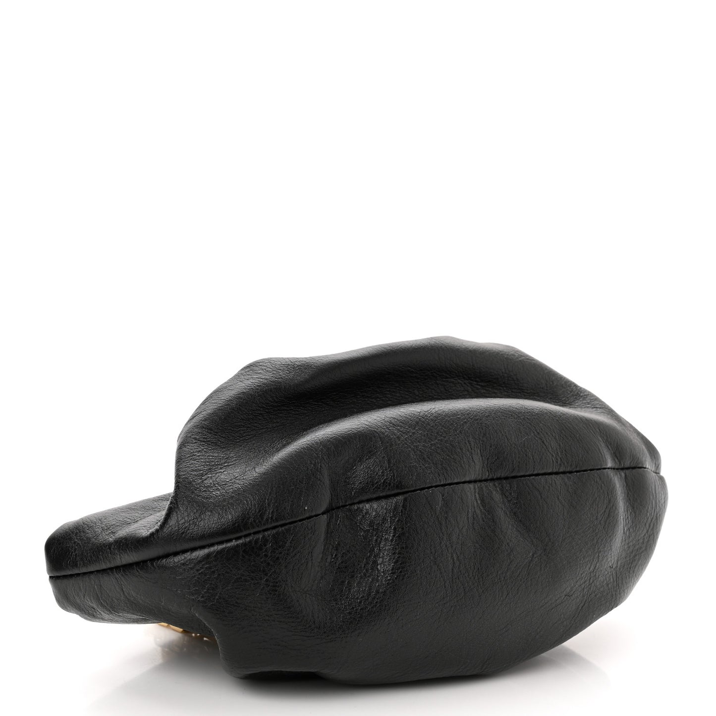 Calfskin Kenny Mini Shoulder Bag Black