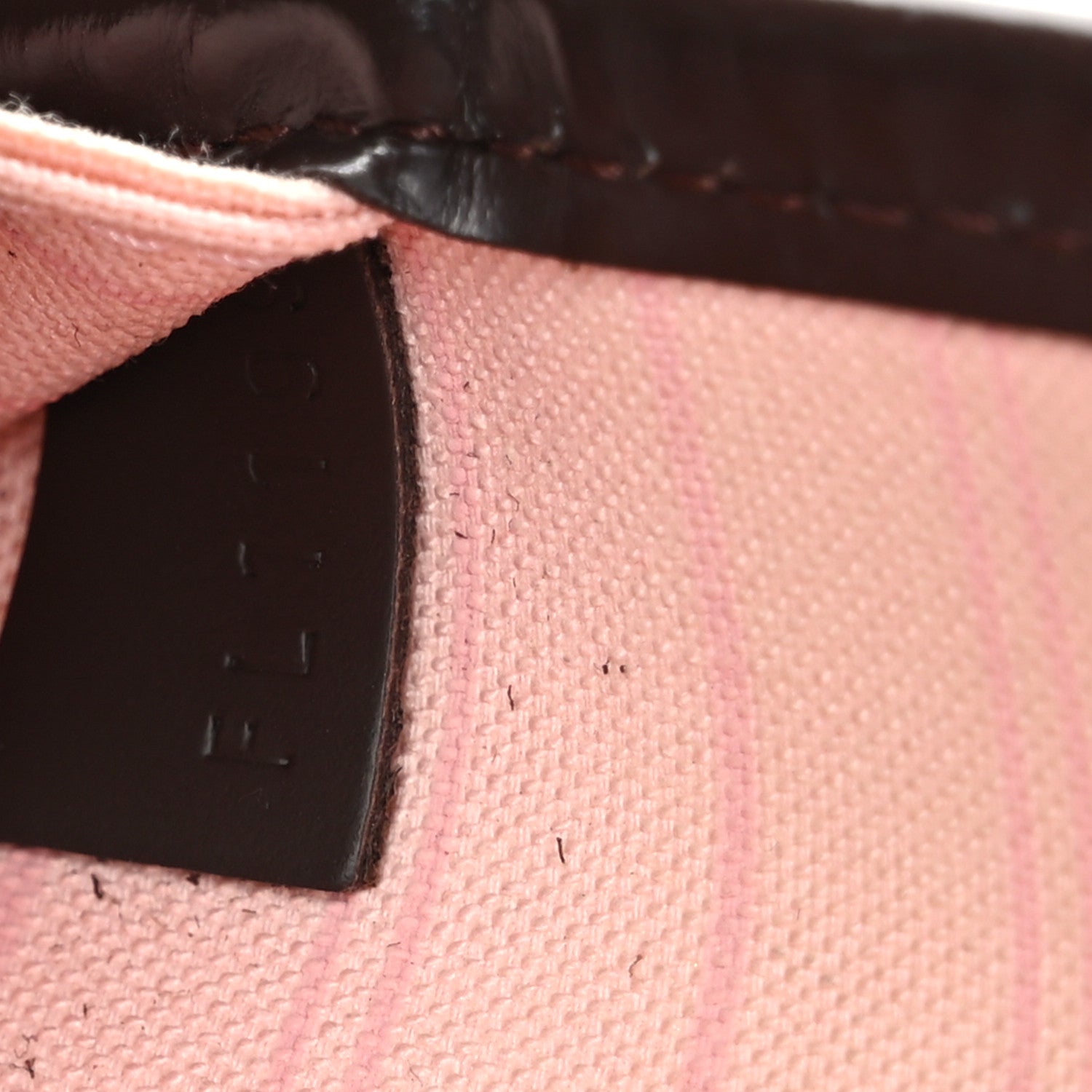 Louis Vuitton Damier Ebene Neo Neverfull MM Rose Ballerine 8 of 10