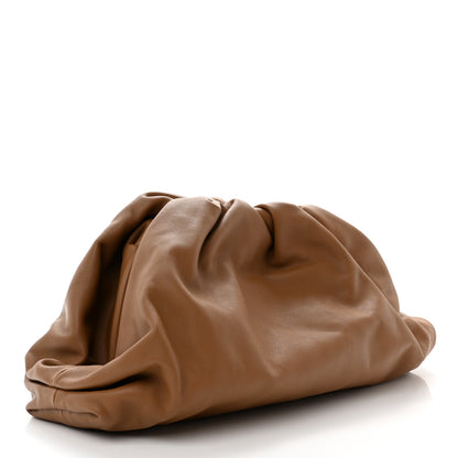 Bottega Veneta Smooth Butter Calf The Pouch Oversized Clutch Cammello 3 of 7