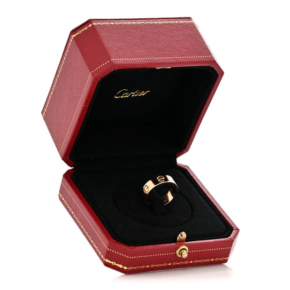 Cartier 18K Yellow Gold 5.5mm LOVE Ring 49 4.75 6 of 6