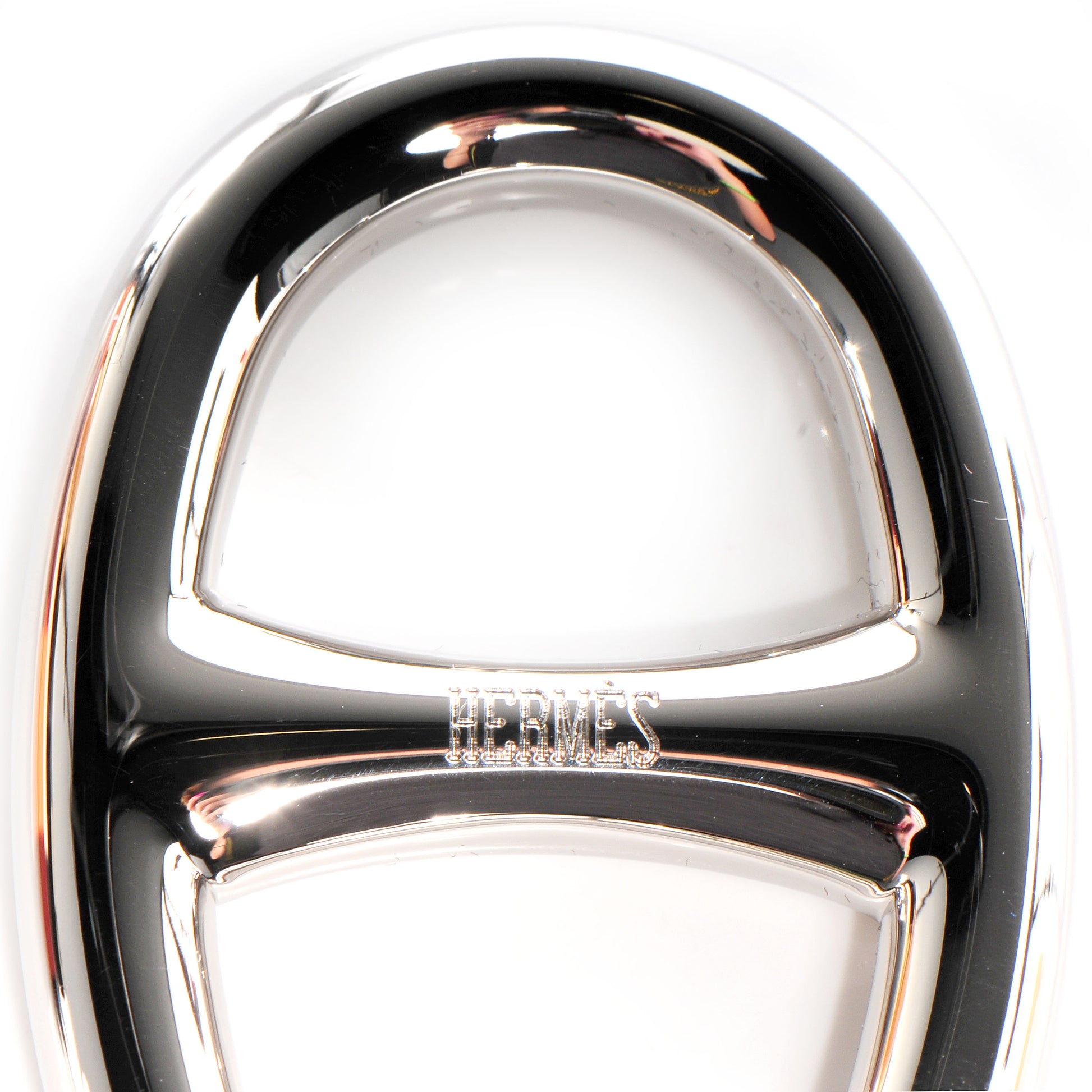 Hermes Palladium Chaine D'Ancre Scarf Ring 4 of 5