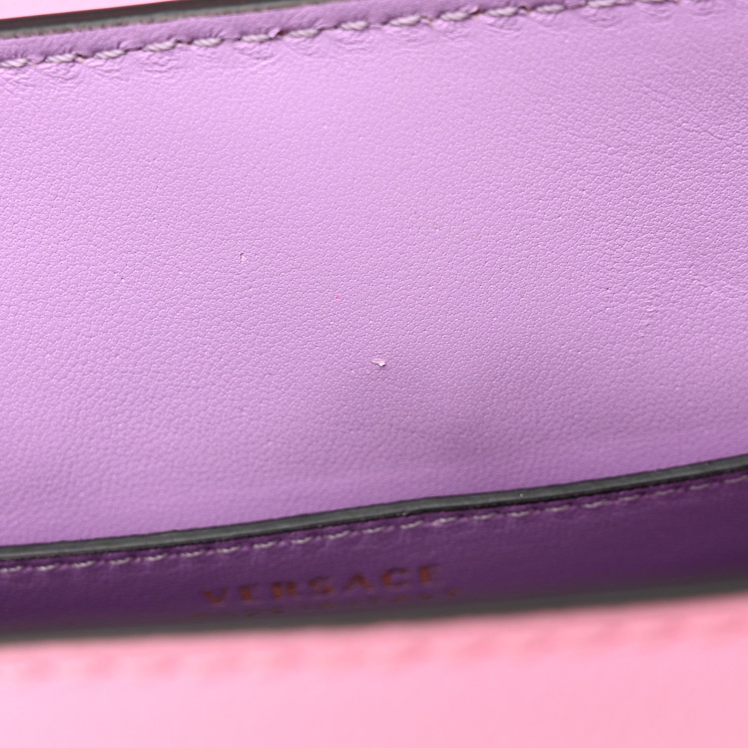 Versace Grained Calfskin Small La Medusa Top Handle Bag Pink 10 of 12