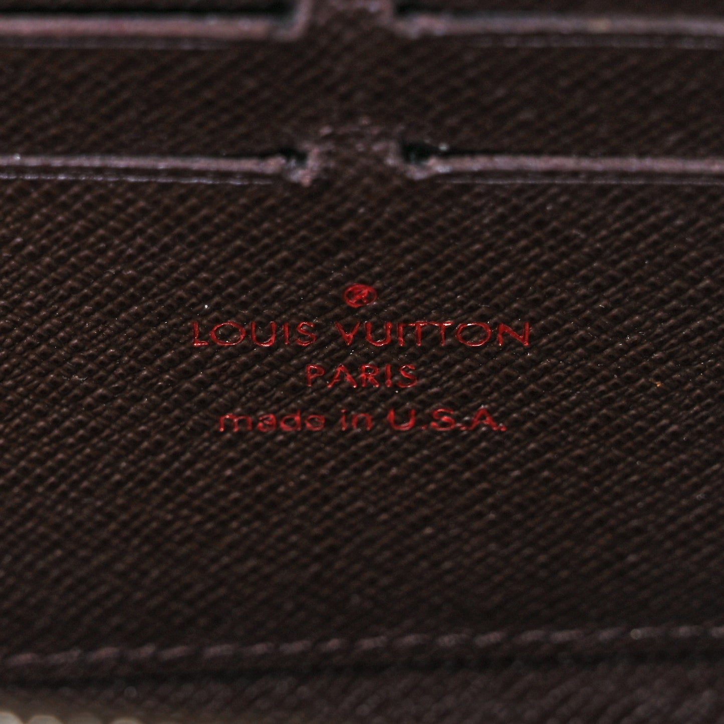 Damier Ebene Zippy Wallet