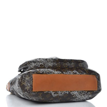 Louis Vuitton Monogram Dentelle Fersen Silver 4 of 9