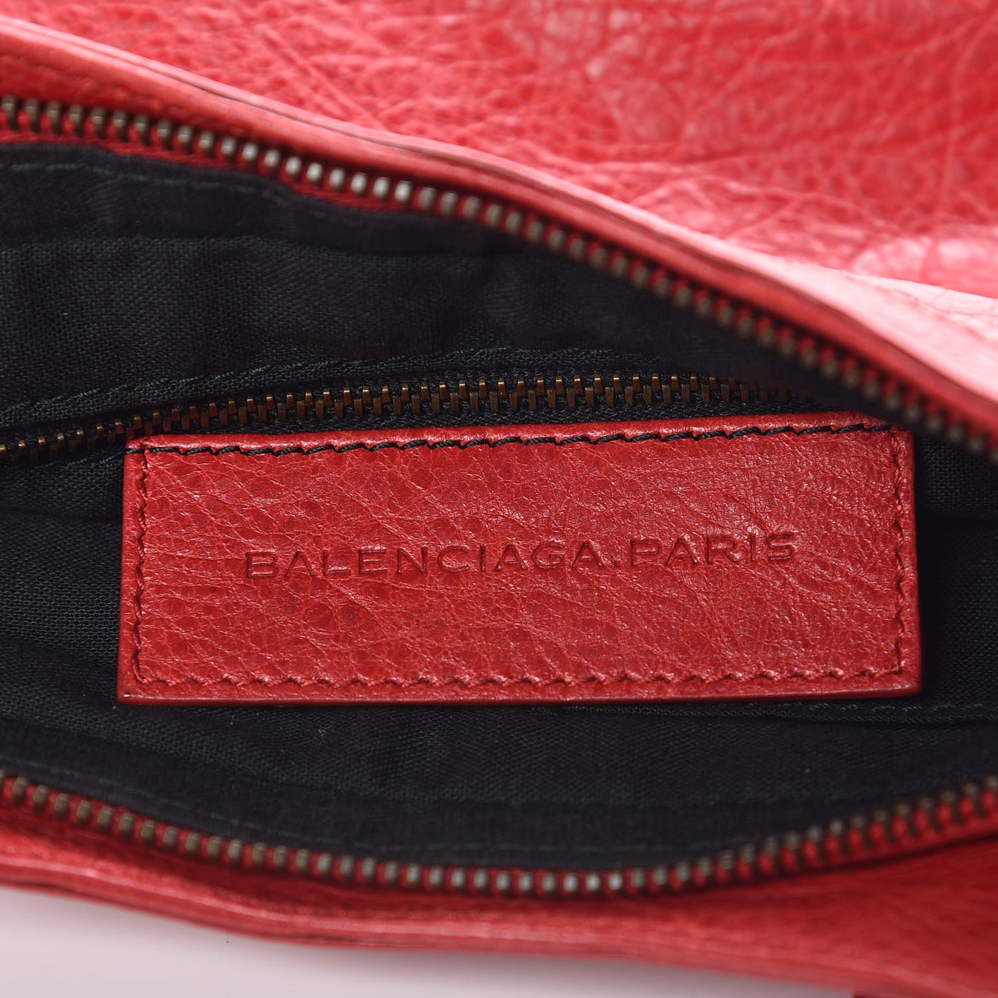 Agneau Classic Hardware Hip Rouge Coquelicot