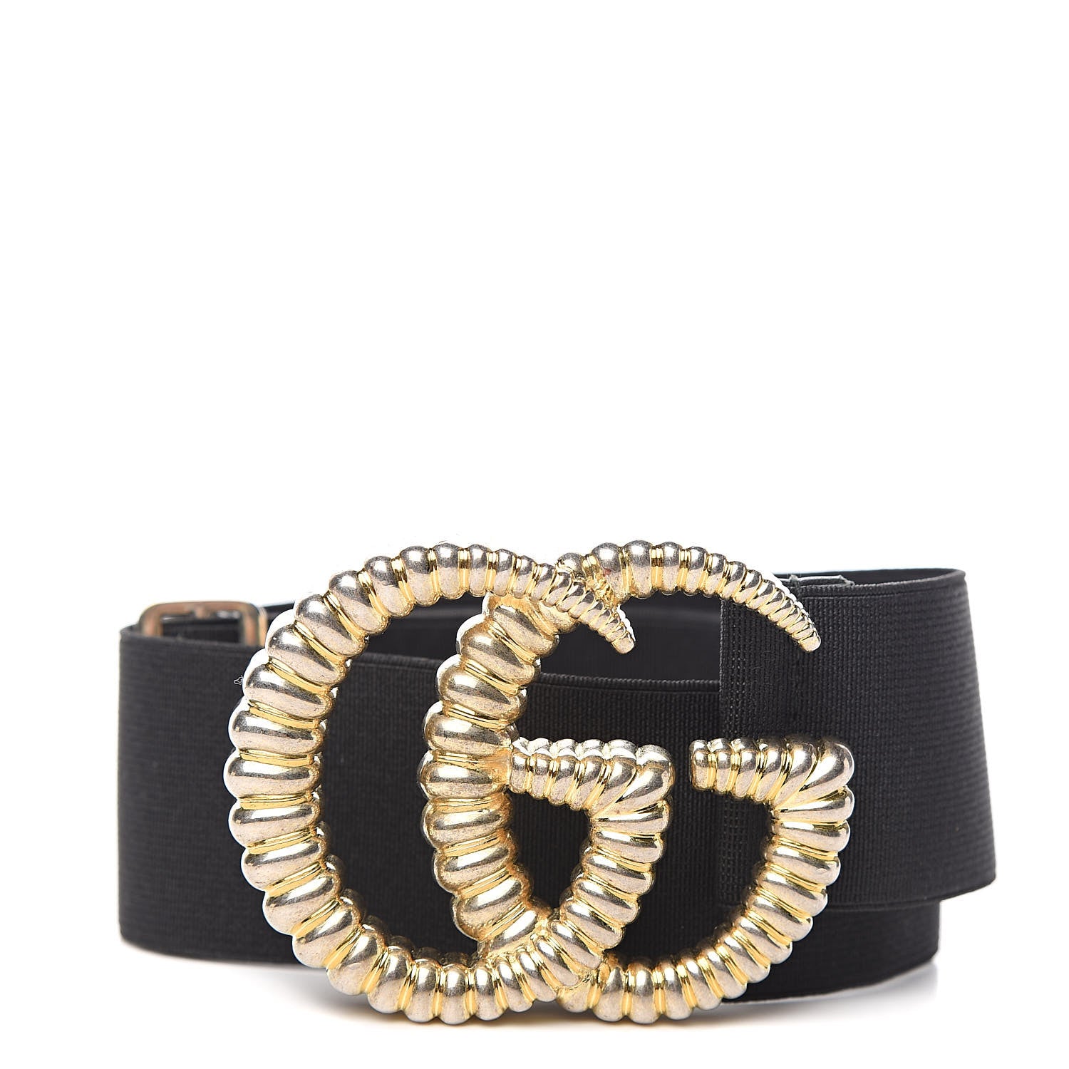 Gucci Canvas Torchon Double G Belt Black 1 of 5