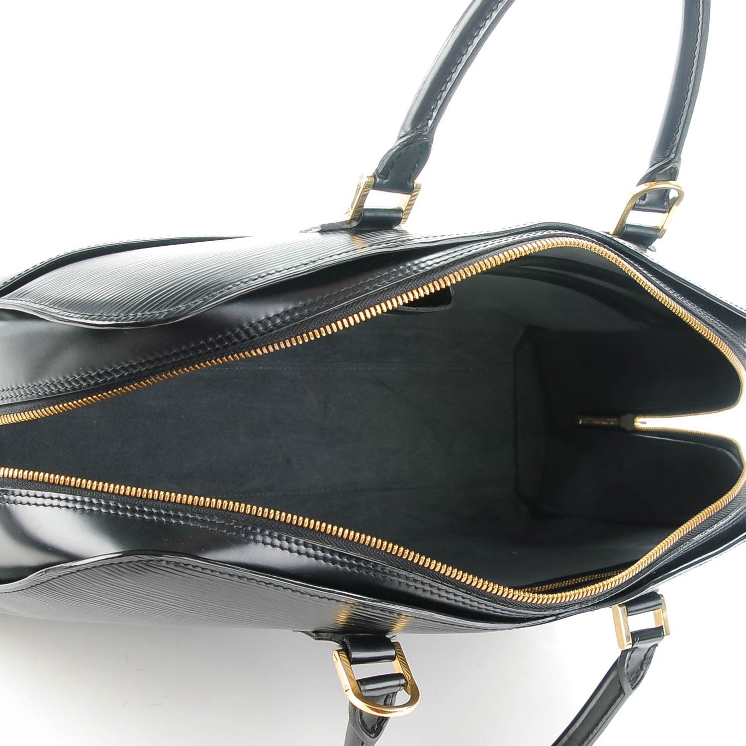 Louis Vuitton Epi Sorbonne Briefcase Black 6 of 10