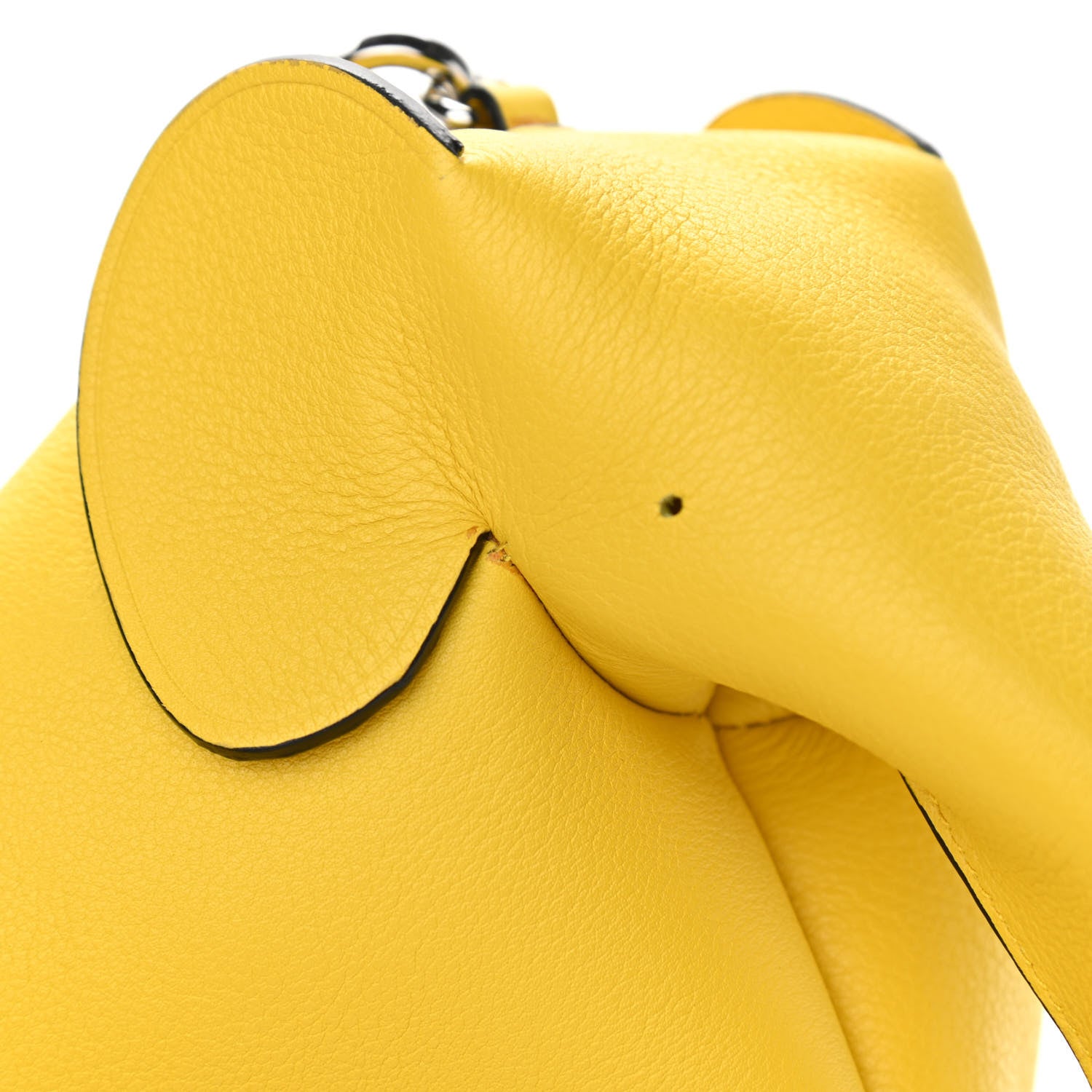 Loewe Calfskin Mini Elephant Crossbody Bag Yellow 10 of 12