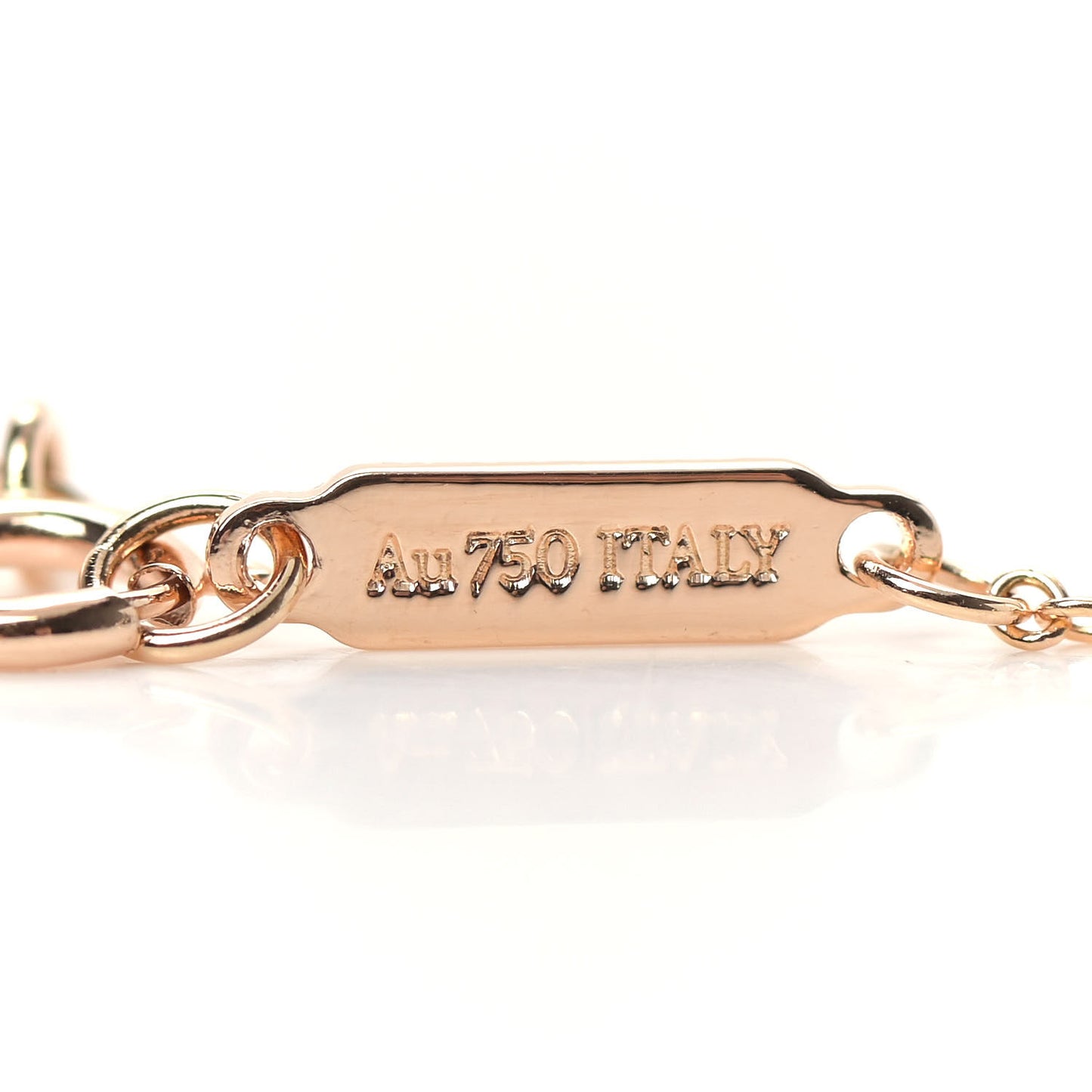 18K Rose Gold Diamond Small Atlas Open Pave Pendant Necklace