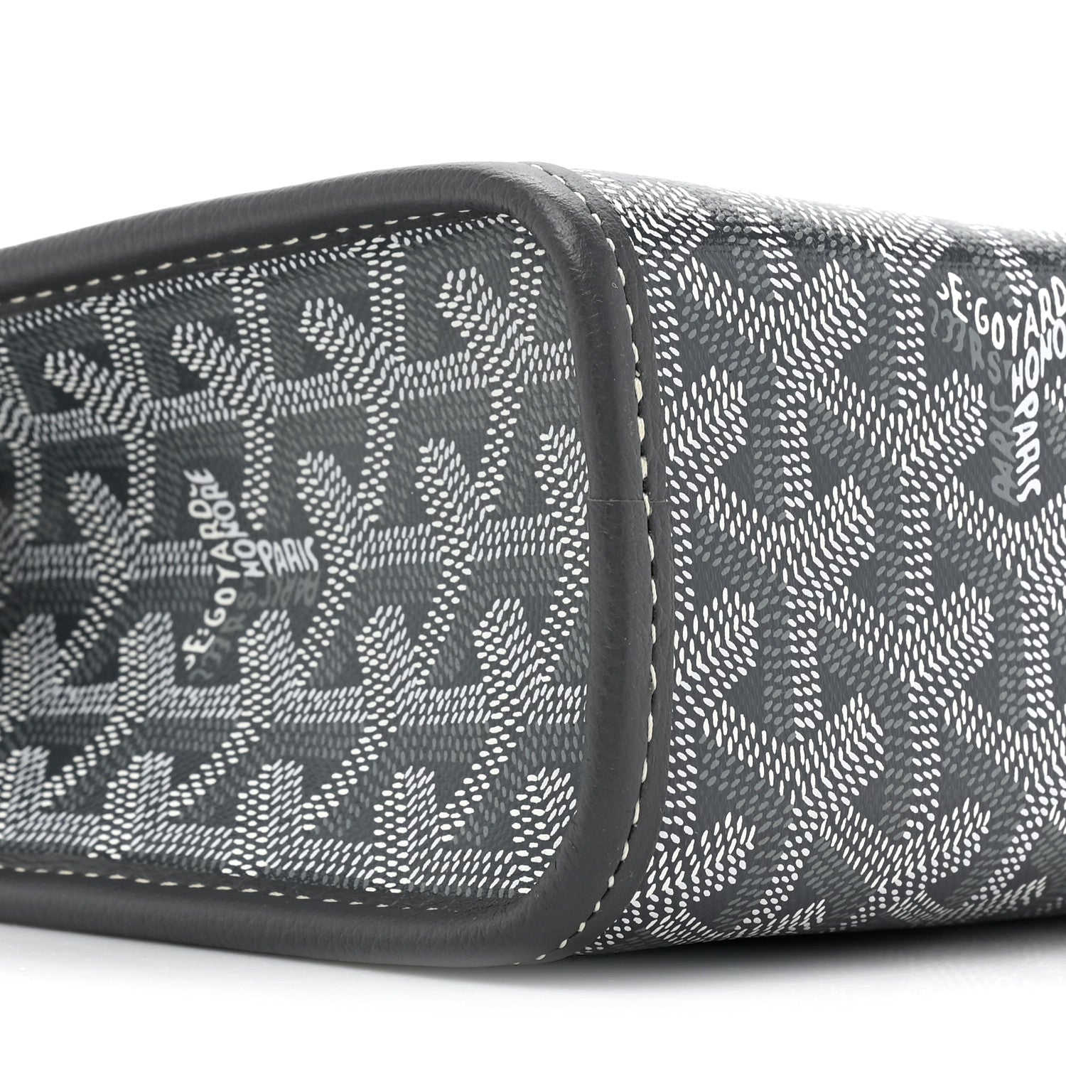 Goyard Goyardine Jouvence GM Toiletry Pouch Grey 10 of 10