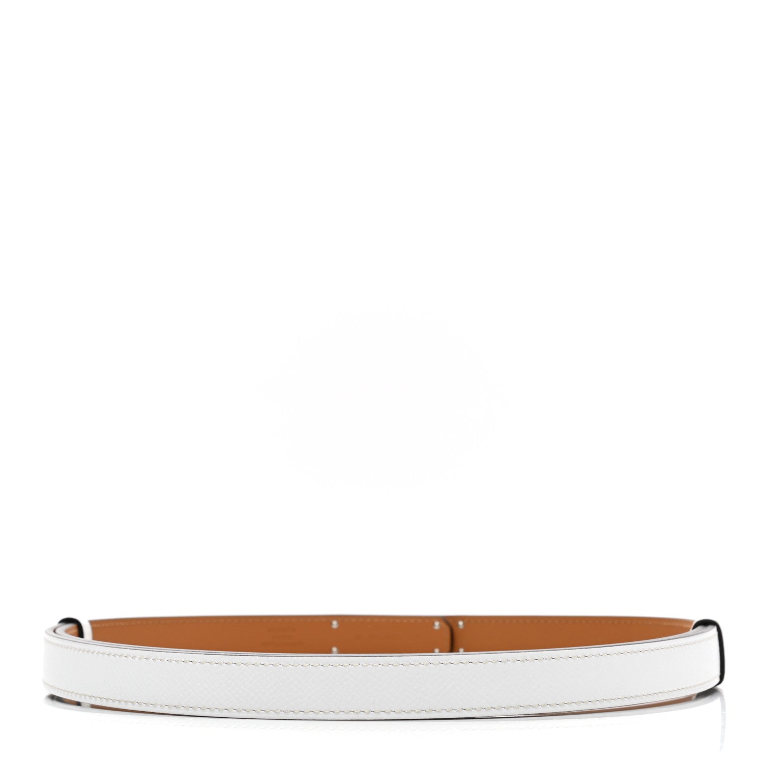 Hermes Epsom Kelly Belt White 2 of 4