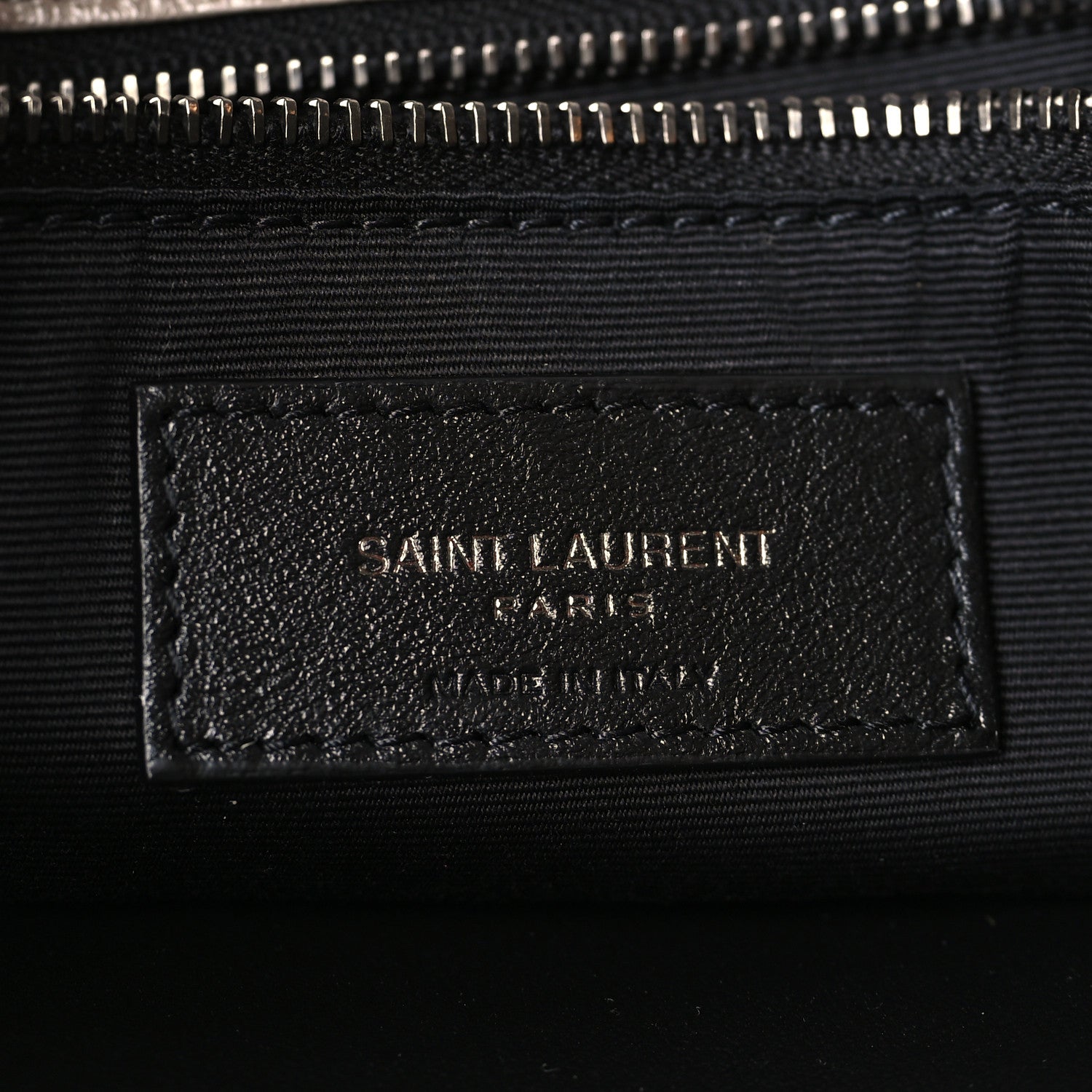 Saint Laurent Crinkled Calfskin Matelasse Monogram Medium Niki Chain Satchel Light Taupe 6 of 9