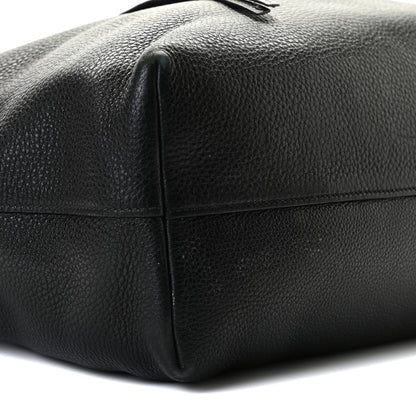 Prada Vitello Daino Shopping Tote Black 5 of 10