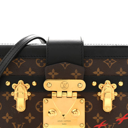 Louis Vuitton Monogram Petite Malle Black 8 of 12