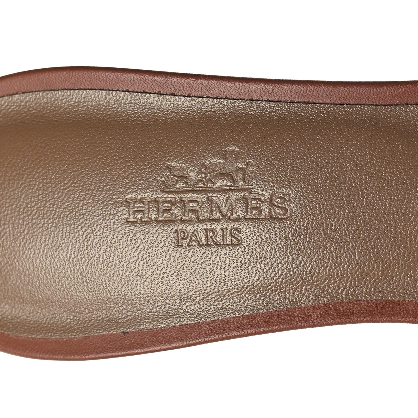 Calfskin Oasis Sandals 37 Gold