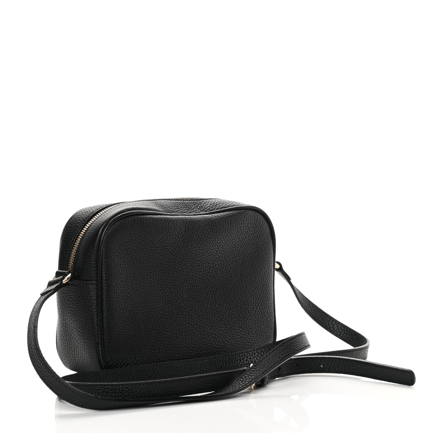 Gucci Pebbled Calfskin Small Soho Disco Bag Black 3 of 10