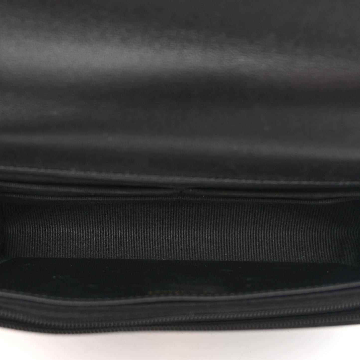 Lambskin Quilted Pick Me Up Wallet On Chain WOC Black