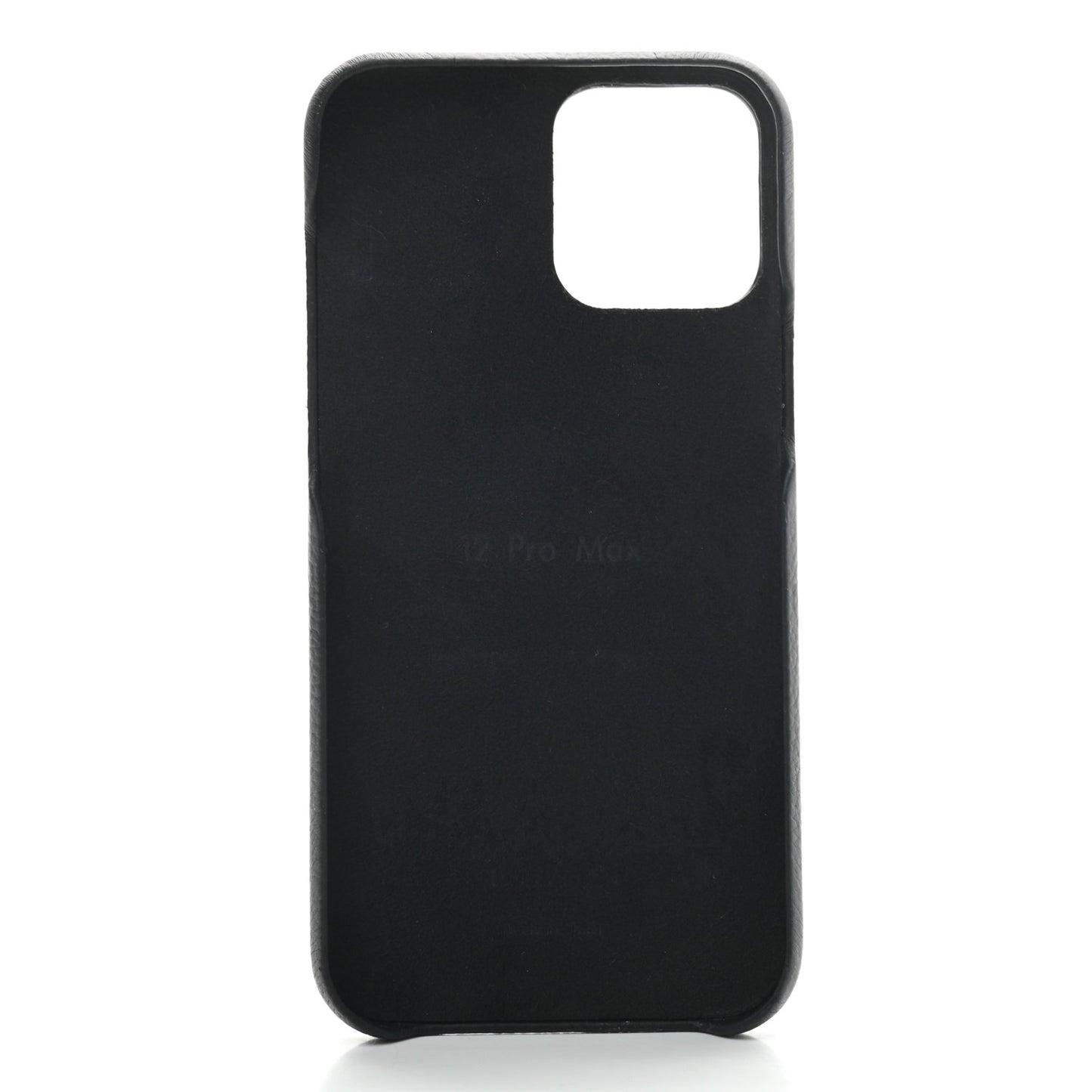 Monogram iPhone 12 Pro Max Bumper Black