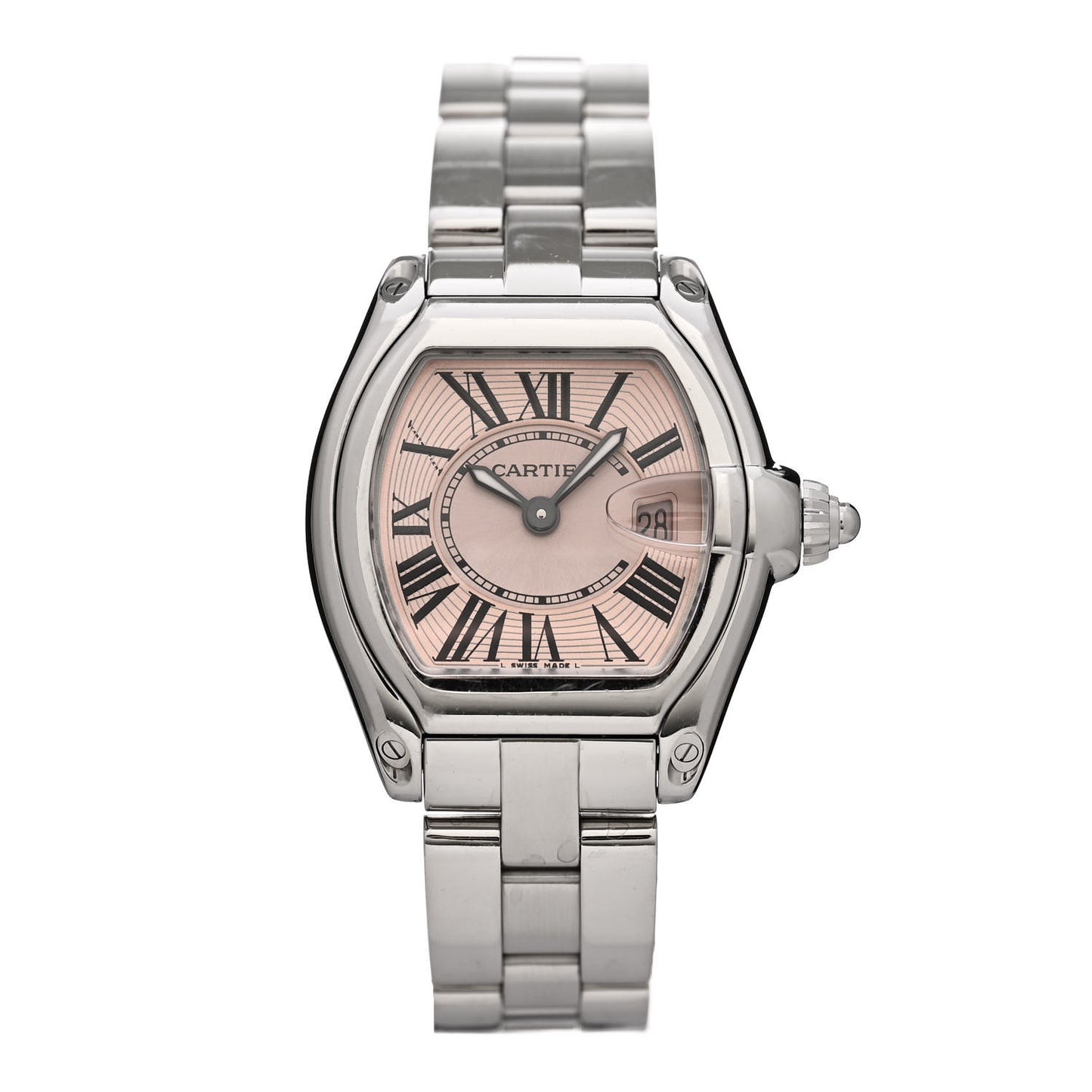 Stainless Steel 31mm Roadster Quartz Watch Pink