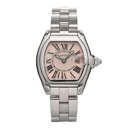 Cartier Stainless Steel 31mm Roadster Quartz Watch Pink 1 of 4