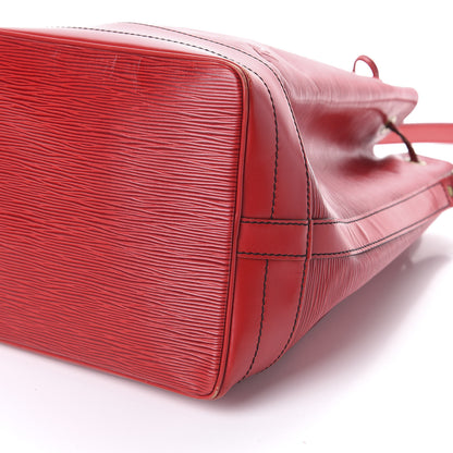 Louis Vuitton Epi Noe Castillan Red 8 of 9