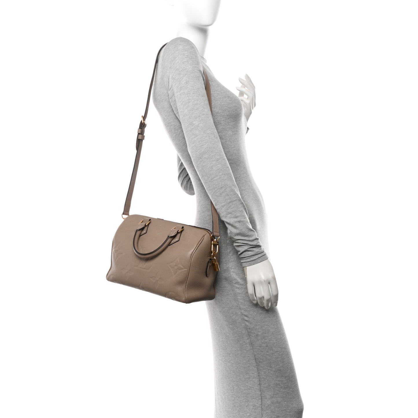 Empreinte Monogram Giant Speedy Bandouliere 25 Tourterelle