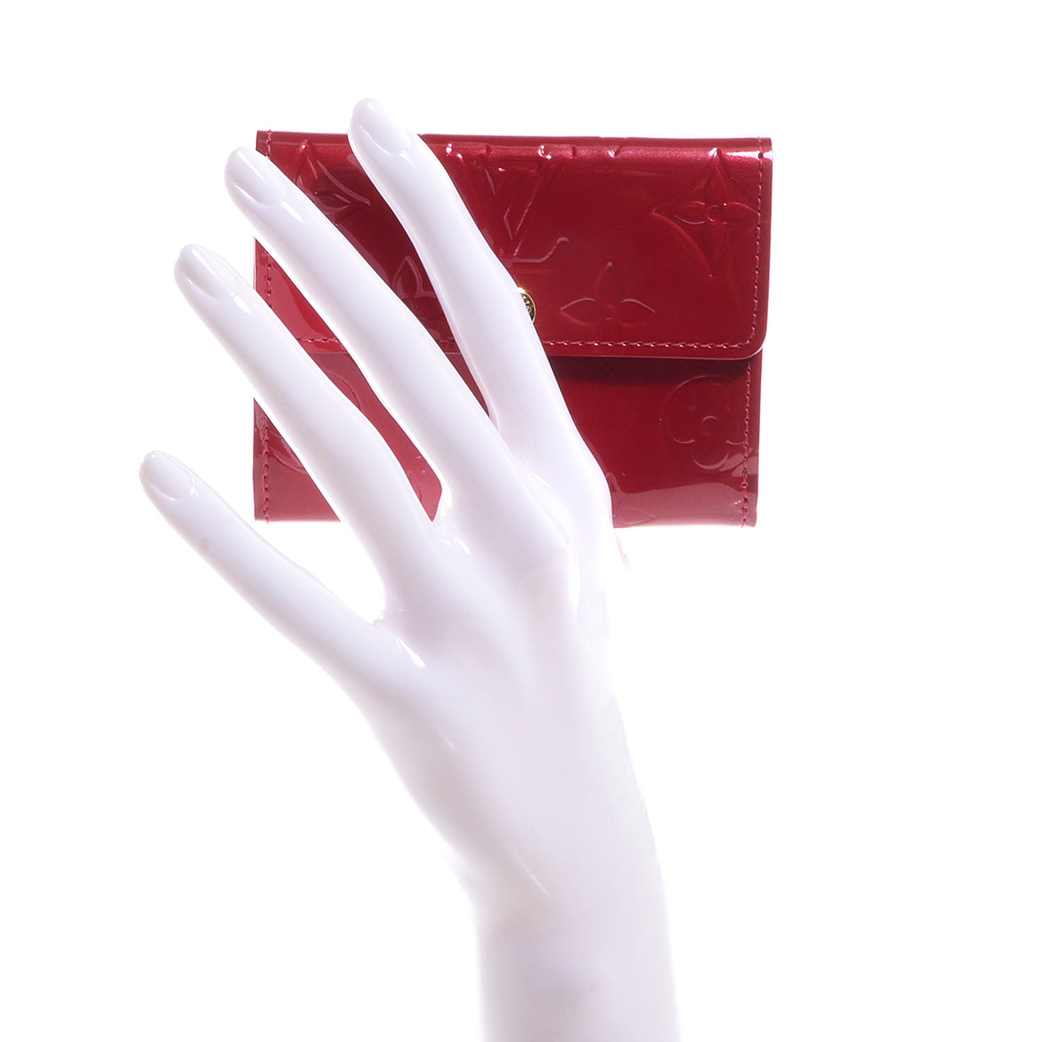 Louis Vuitton Vernis Ludlow Wallet Pomme D'Amour 2 of 7