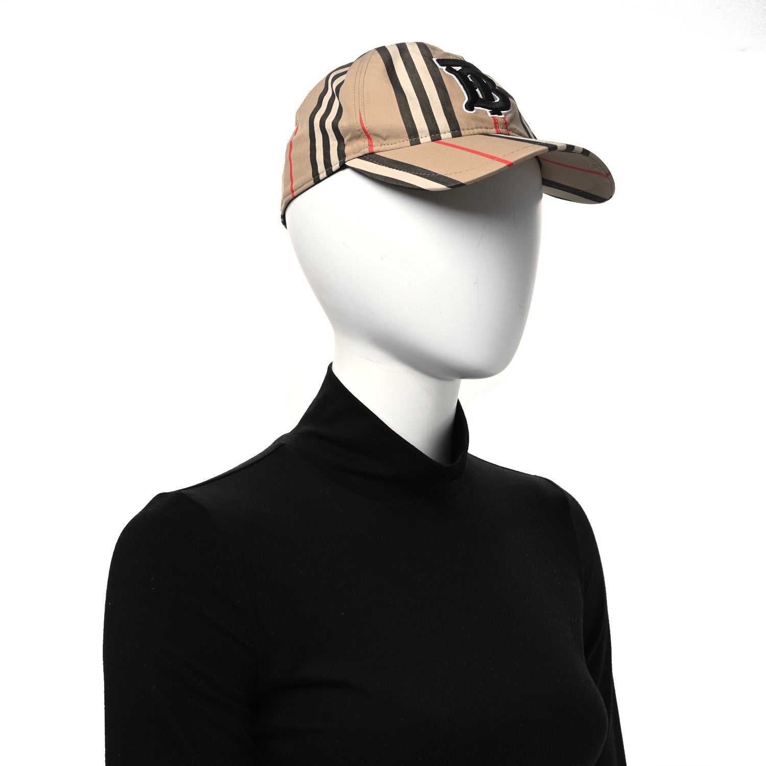 Burberry Cotton Vintage Check Monogram Baseball Hat S Archive