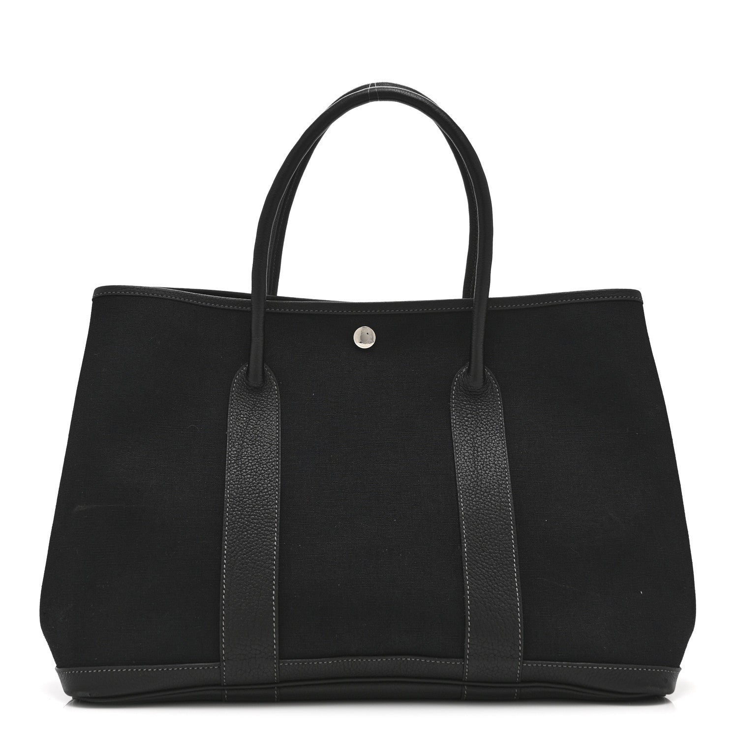 Hermes Toile Negonda Garden Party Tote 36 MM Black 1 of 9