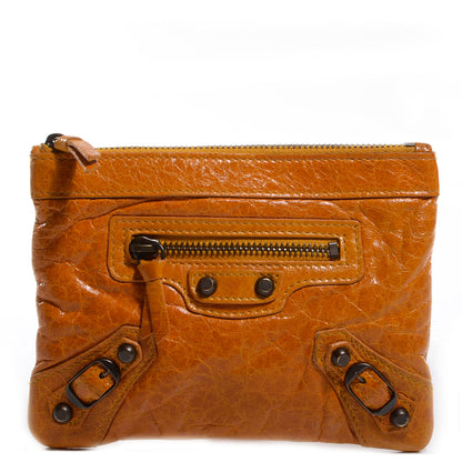 Balenciaga Agneau Porte-Monnaie Coin Purse Marigold 1 of 11
