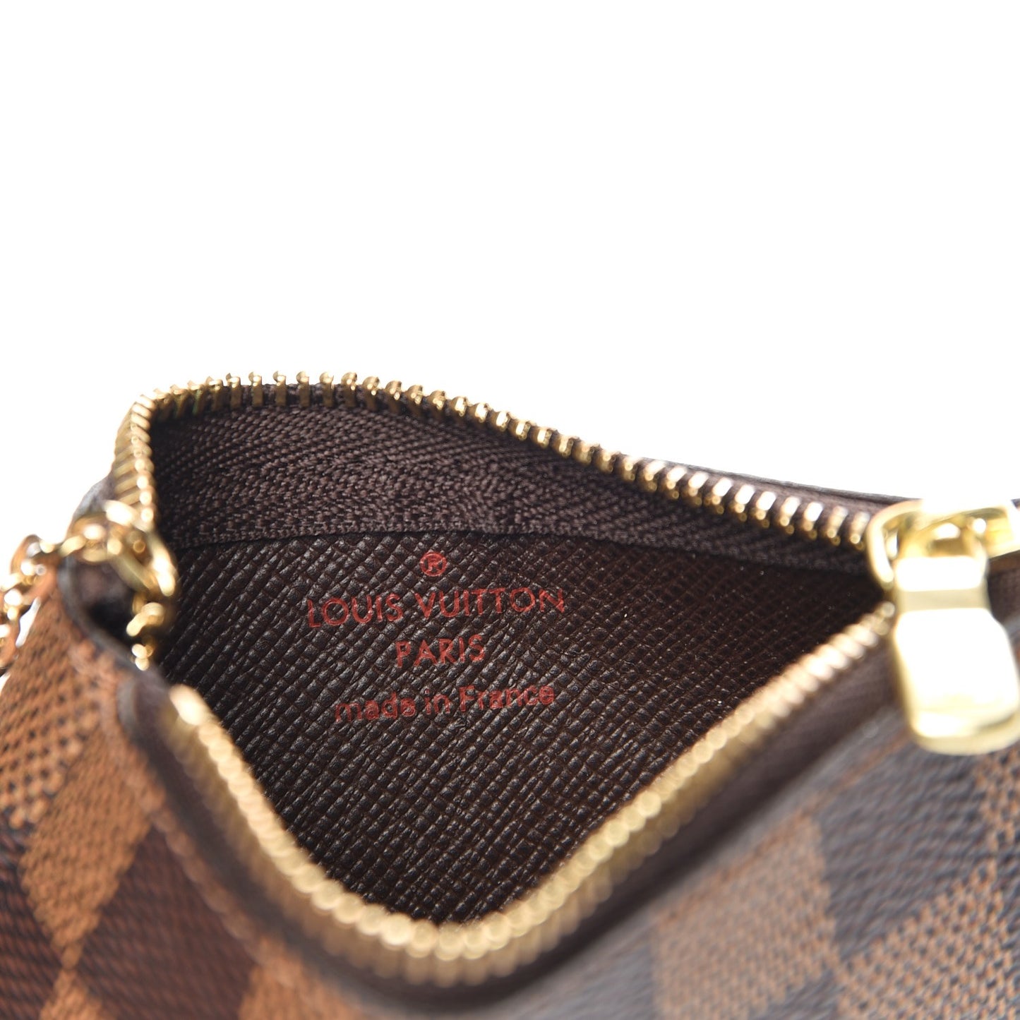 Damier Ebene Key Pouch