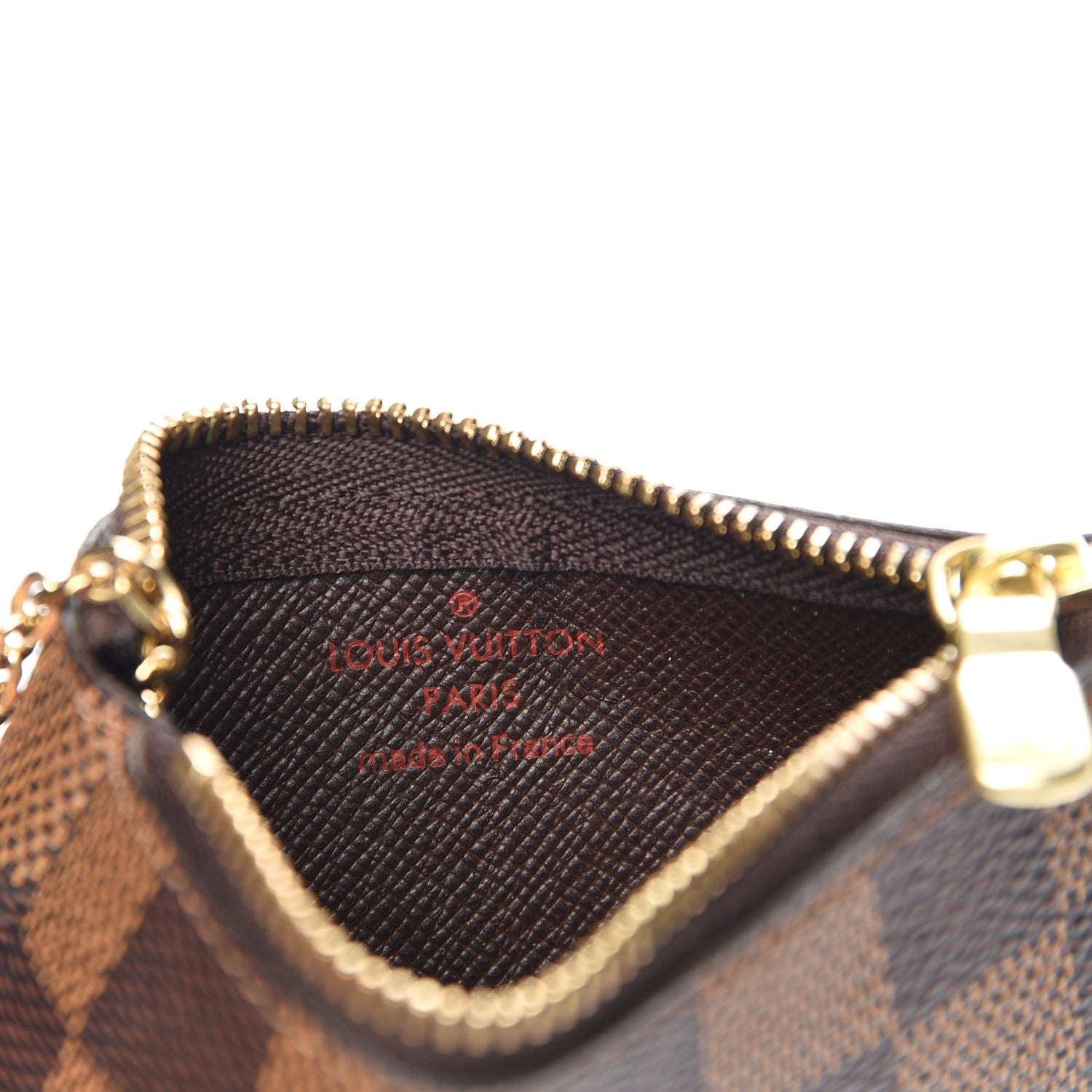 Louis Vuitton Damier Ebene Key Pouch 6 of 8