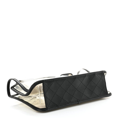Chanel Lambskin PVC Medium Sand By The Sea Flap Black 4 of 11