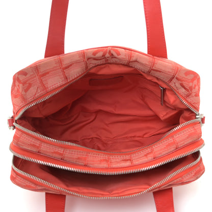 Chanel Nylon Small Travel Tote Red 8 of 16