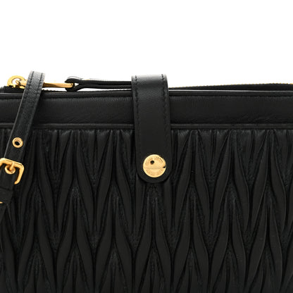 Miu Miu Nappa Matelasse Crossbody Black 8 of 10